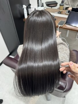 ライア 吉祥寺南口店(laia) ダークブラウン×laia髪質改善【髪質改善 laia 吉祥寺 美容室】
