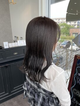 カノエ 宇部小串店(canoe) 透明感カラー/髪質改善