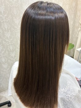 ビオラス(VIOLUS)の写真/◇髪質改善の真髄◇余分なクセを絶ち、ナチュラルな仕上がりのうるツヤストレート♪初めてさん大歓迎！！