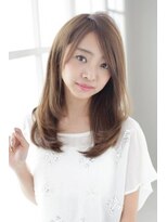 リーフ 西焼津店(LeaF)&nbsp;お顔周りのレイヤー×オーガニックカラー