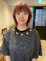 フェリチタ フィロ 大泉学園(FELICITA filo)&nbsp;ブリーチカラー×ピンクカラー×レイヤーカット