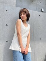 ペスカケイクリエイティブ(PESCA K-CREATIVE)&nbsp;ショートバング×ラフなショートウルフ
