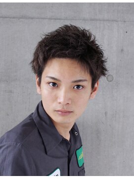 ピチカート(pizzicato) アップバングショート　×　クールブラウン