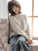 ロシェ ヘア ワークス(Roche Hair Works)&nbsp;セミウエットな色っぽ鎖骨ミディ♪