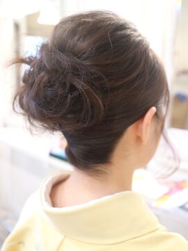 シェア(SHARE hair make works) 【SHARE】★お客様スナップ★着物の似合うヘアアレンジ