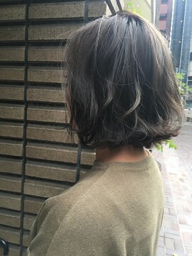 ナック ウメダ(knack UMEDA) ダークグレージュ×BOB guest snap◎30代40代50代