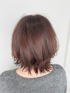 シェノン(Chainon) 毛髪補修TR×ふんわりブロッサムピンク[水戸/髪質改善]