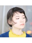 グレージュインナーカラー