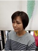ショートボブ