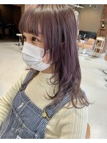 ヘアー アイス ルーチェ(HAIR ICI LUCE) 担当西田 マッシュウルフ レイヤースタイル ヒメカット