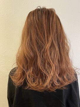 シルク(silk) ピンクベージュ