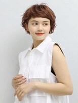 ヘアーサロンソシエ 本厚木店&nbsp;マッシュショート/ピンクブラウン［本厚木/本厚木駅］