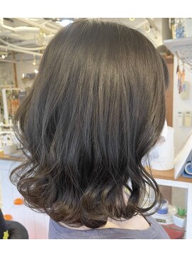 フラバー(flover) 【Miyuki】ブリーチなしでつくる透明感たっぷりグレージュ