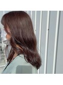 上品なラベンダーカラー