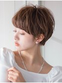 マッシュショート 大人可愛い うる艶髪 青山 表参道 30代40代