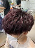 ハイライトカラー×レッド