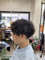 パペル(PAPEL)&nbsp;メンズ似合わせカット＋ツイストスパイラルパーマ