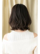 カバーヘア ブリス 大宮西口(COVER HAIR bliss) シースルーバングアッシュブラックくびれヘアY大宮20代30代40代