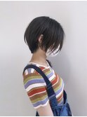 大人かわいいハンサムショートボブ【吉祥寺】【イルミナカラー】