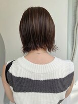 モリオ フロム ロンドン 大宮2号店(morio from London)&nbsp;【なかじま ひびき】大人ハイライト×グレージュ外ハネボブ