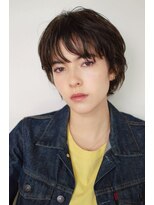 ピズム(PISM)&nbsp;ウルフマッシュ/ニュアンスカラー/ボブショート/ボブウルフ