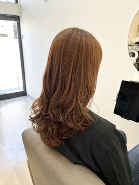 オアシス(oasis) デジタルパーマ レイヤー ふんわりセミロング