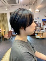 ポタム 東中野(potamu)&nbsp;前下がりショートボブ