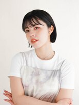 ジュール サウス 新宿南口(Joule South) ミディアムヘア/斜めバング/グレージュカラー/新宿駅