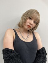 ロンドソレイユ 池袋(Lond soleil) ボブ/前髪カット/レイヤーカット×ケアブリーチ/デザインカラー