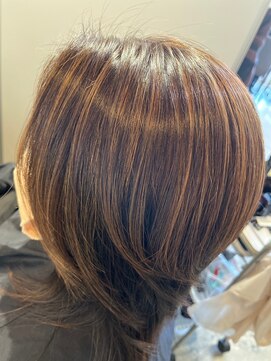 アクロ ヘアー(ACRO HAIR) 大人髪バレイヤージュ　シルバー編