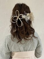 バサラ 大阪梅田店(VASARA)&nbsp;ゆるふわハーフアップ