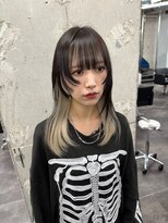 ガルテ(GARTE) 個性派ウルフヘア/20代/30代/インナーカラー