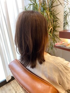 マーリャヘアー(mallia hair) くびれミディアムボブ