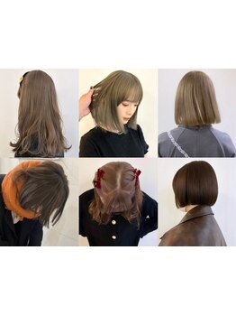 色落ちまで美しい、洗練された透明感カラーで貴方の魅力を最大限に引き出します。［青山/南青山]