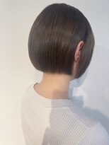 スティル ヘアアンドアイラッシュ(STILL hair&eyelash)&nbsp;【森】ぷっつりボブ×グレージュ