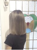 20代30代40代◎ローグ(TAKA)ハイライト切りっぱなしセミディボブ