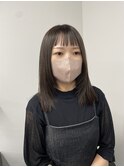 【上條実織】ミディアム顔まわりレイヤースタイル