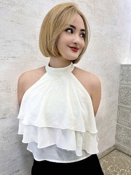 ロンドアリシア 金山(Lond Alexia) 艶髪 カット 髪質改善 リタッチ 縮毛矯正 韓国風489