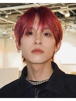 ノラ ヘアーサロン(NORA HAIR SALON) 韓国シースルーマッシュカルマパーマダウンパーマレッドカラー