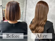 .エクステがまるで地毛のように馴染む！エクステで失敗したくない方へ。【ブリーチ/エクステ】