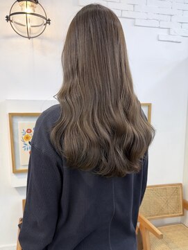 イコ 表参道原宿(ico) アッシュベージュ イルミナカラー 透明感カラー