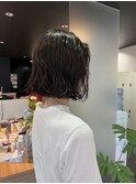 【ハクラ】ゆるめパーマ ボブパーマ