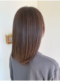 ナチュラル白髪ぼかしハイライト