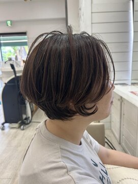 テラス ヘアアンドボタニカル(terrace) terrace岩政/くびれショート/30代40代/姪浜