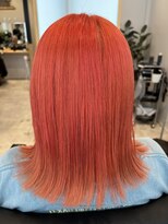 リモ 藤沢(rimo)&nbsp;藤沢美容室/オレンジピンクダブルカラー