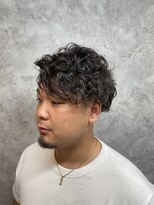 レベル 葛西店(LEVEL)&nbsp;パーマ ツーブロック メンズカット/メンズパーマ/葛西ヘッドスパ