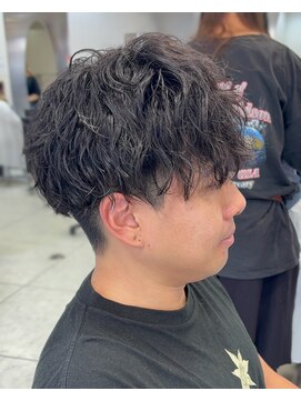 にしはら 美容室 望月指名限定【ツイストスパイラルパーマ】