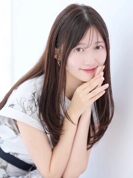 レイリー 原宿 表参道(Rayreee) レイヤー/レイヤーカット/ワンカール/シースルー前髪/ぱっつん