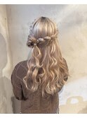 くるみちゃんヘアアレンジ