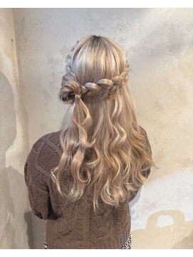 キキ(kiki by KENJE) くるみちゃんヘアアレンジ